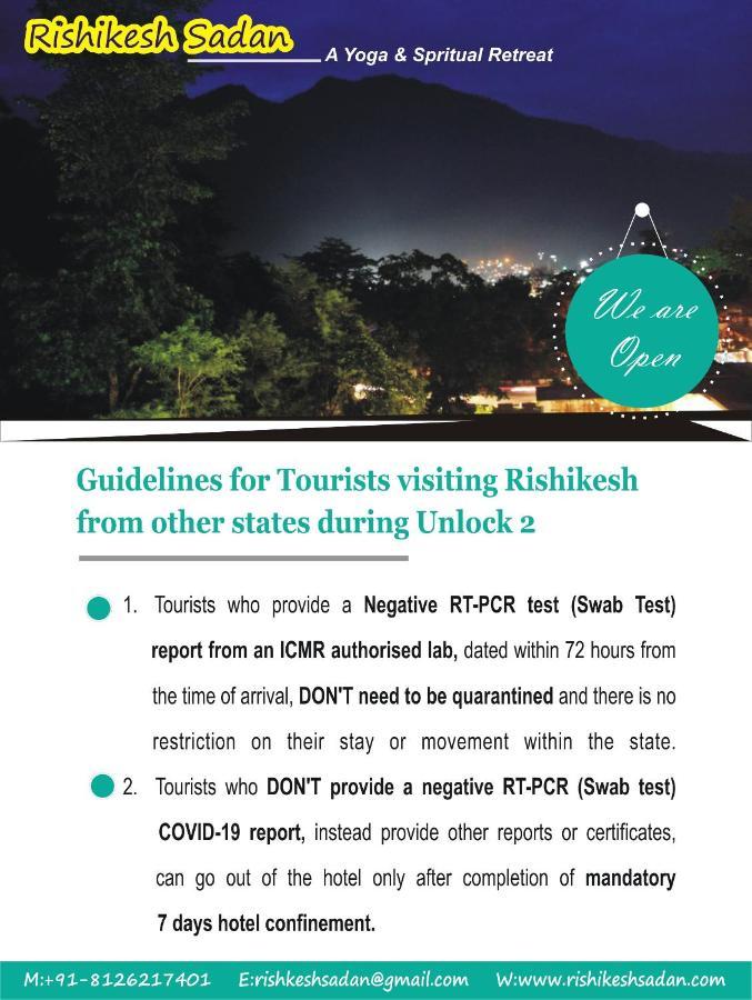 Rishikesh Sadan A Yoga & Spritual Retreat Hotell Tapovan Eksteriør bilde
